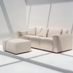 Versatile Cream Modular Sofa
