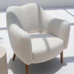 Unique Top Boucle Armchair