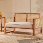 Coastal Cane Sofa