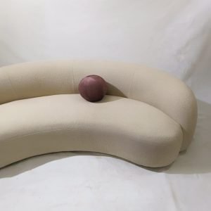 Gileteen Cocoon Couch with rounded design and plush cushioning