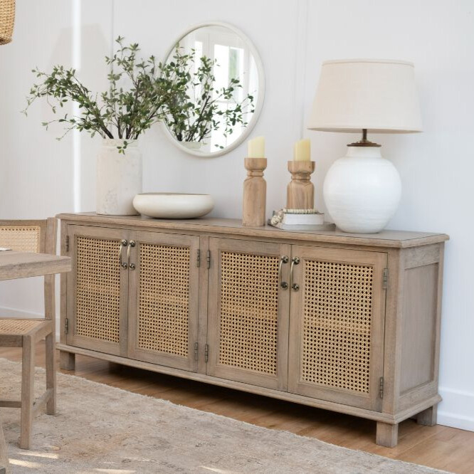 Gileteen Aabad Sideboard with modern design and spacious storage compartments