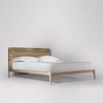 Nyhavn King Size Bed Frame in solid wood with a sleek modern design