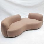 Gileteen Cloud Brown Sofa with plush cushioning and premium brown fabric