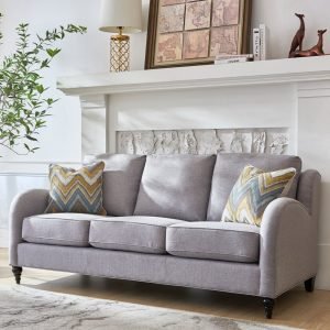 HOLLY loveseat with soft upholstery and sleek modern design