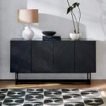 Shawdow Blackened Wooden Sideboard