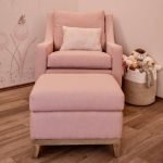 Sway Kids Chair with smooth rocking base and child-friendly curved design in a cozy playroom