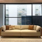 Julius Sofa with sleek design and premium upholstery in a modern living room setting