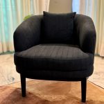 Fitz Chair – classic wooden chair with upholstered seat and backrest